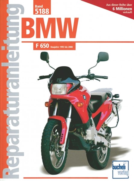 BMW F 650 Baujahre 1993 bis 2000 - Reparaturanleitung
