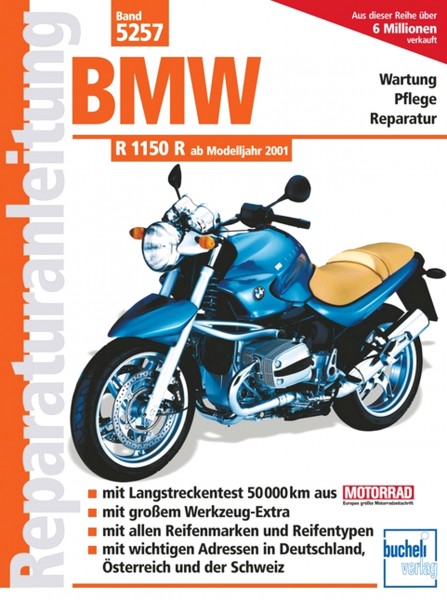 BMW R 1150 R - ab Modelljahr 2001 - Reparaturanleitung
