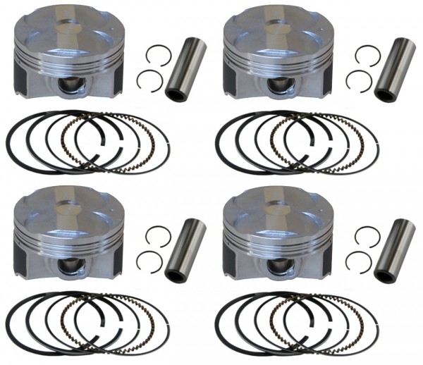 Kawasaki ZZR600E '93-'05 Kolben-Kit (Alternativkolben) -Übermaß +1,00