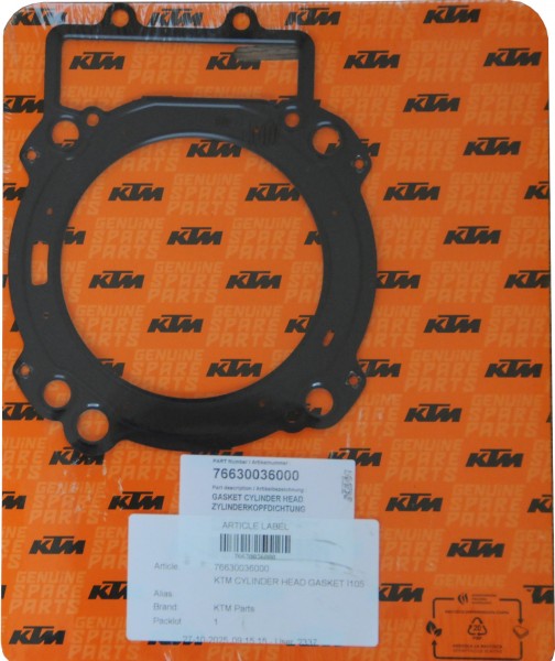 KTM 690 Duke &#039;16-&#039;19 - Zylinderkopfdichtung