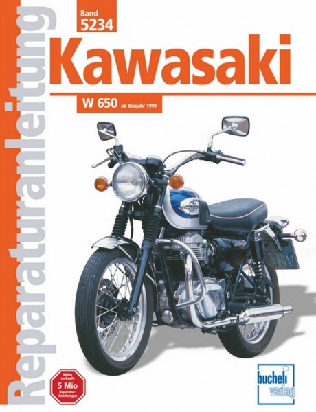 Kawasaki W650 - ab Baujahr 1999 - Reparaturanleitung