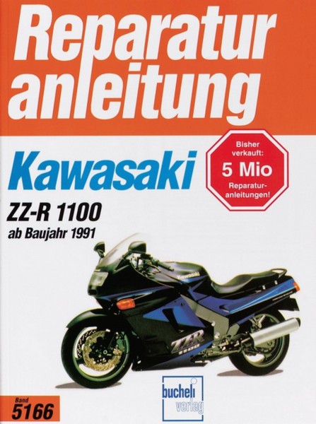 Kawasaki ZZ-R 1100 - ab Baujahr 1991 - Reparaturanleitung