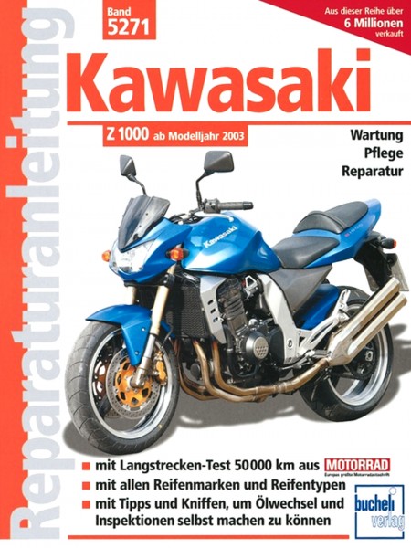 Kawasaki Z1000 - ab Modelljahr 2003 - Reparaturanleitung