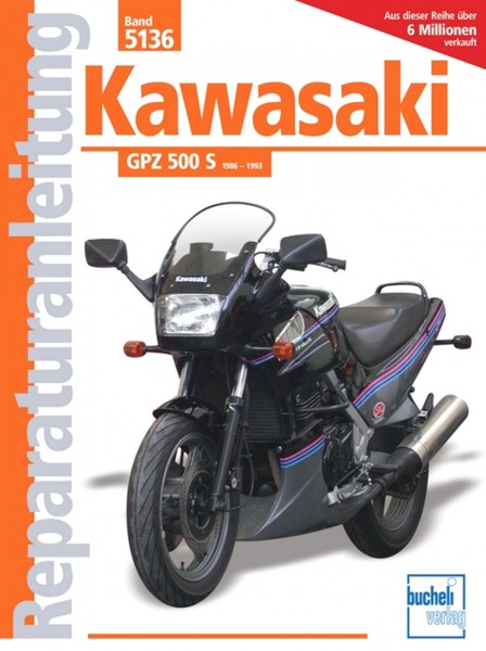 Kawasaki GPZ500S 1986-1993 - Reparaturanleitung