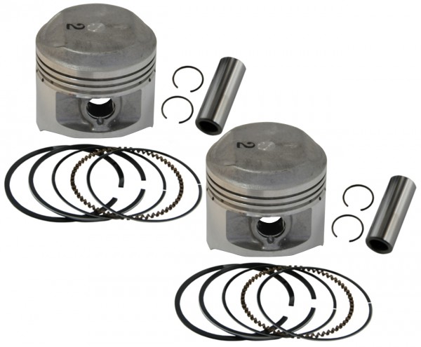 Kawasaki Z400D &#039;77-&#039;78 Kolben-Kit - Übermaß +1,00