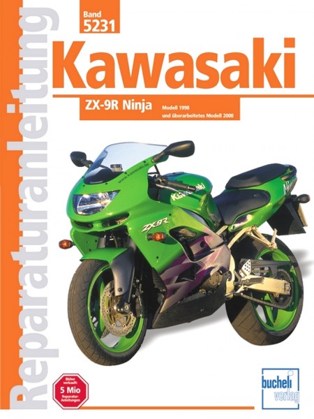 Kawasaki ZX9-R Ninja Baujahre 1998-2000 - Reparaturanleitung