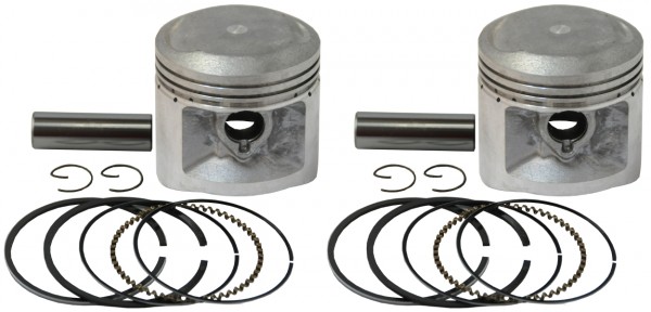 Honda CB360G (CJ360) Kolben-Kit - Übermaß +0.75