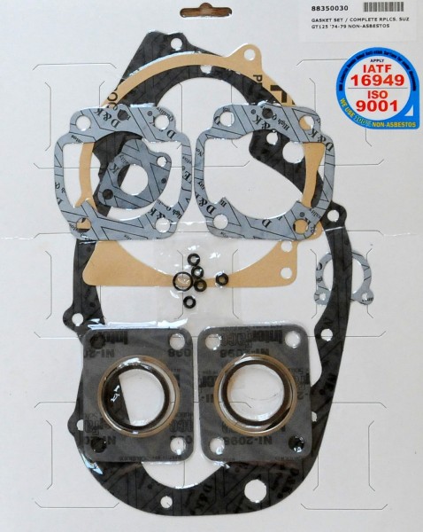 Suzuki GT125 '74-'79 Motor- Dichtsatz