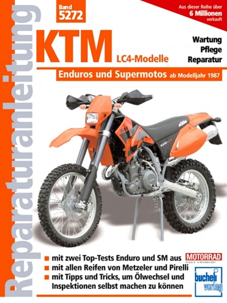 KTM LC4-Modelle - ab Baujahr 1987 - Reparaturanleitung