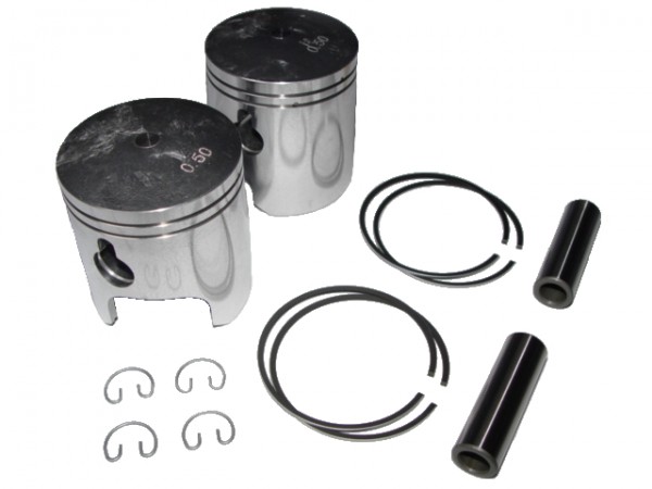 Suzuki T500 / Cobra / Titan / k / L / M '68 - '75 Kolben-Kit - Übermaß +1,00