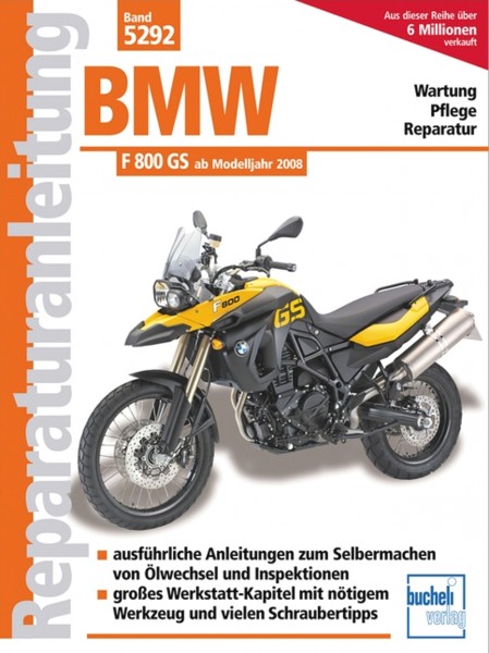 BMW F 800 GS ab Modelljahr 2008 - Reparaturanleitung