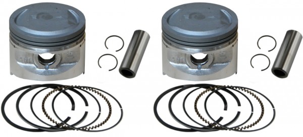 Kawasaki GPZ305 Belt Kolben-Kit - Übermaß +1,00