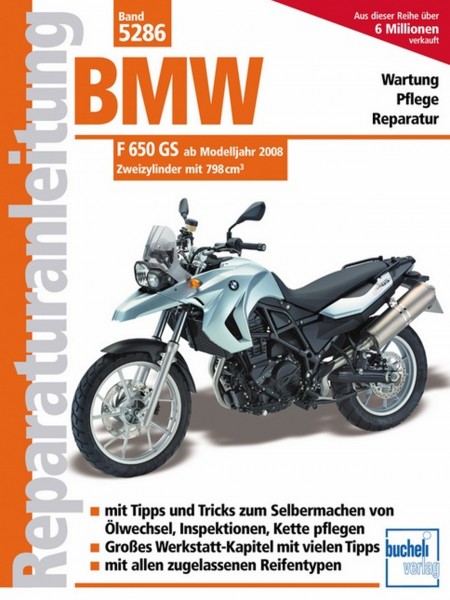 BMW F 650 GS - ab Modelljahr 2008 - Reparaturanleitung