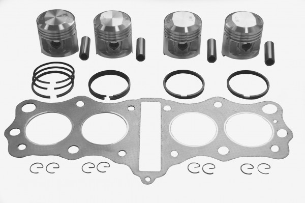 Honda CB350F Aufbohrsatz +3,0 mm - Kolben-Kit und Zylinderkopfdichtung