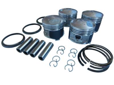Honda CB 400 Four 4x Kolben + Ringe + Bolzen + Cli - AC Motorradteile